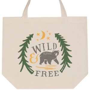 Now Designs Wild & Free Market Tote Bag  NWT